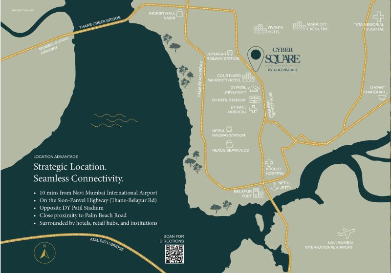 Cyber Square Map View